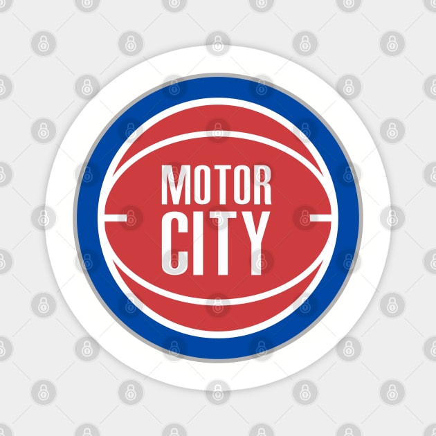 Motor City Basketball Magnet by capognad