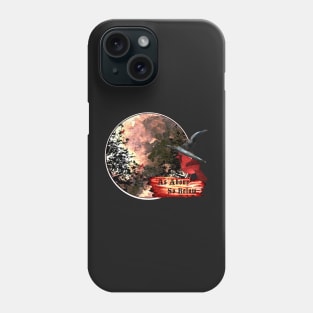 full Moon cardinal bird as above so below witches working Phone Case