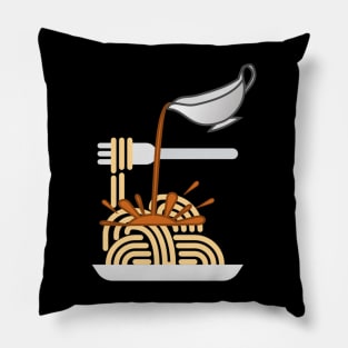 spaghetti lover Pillow