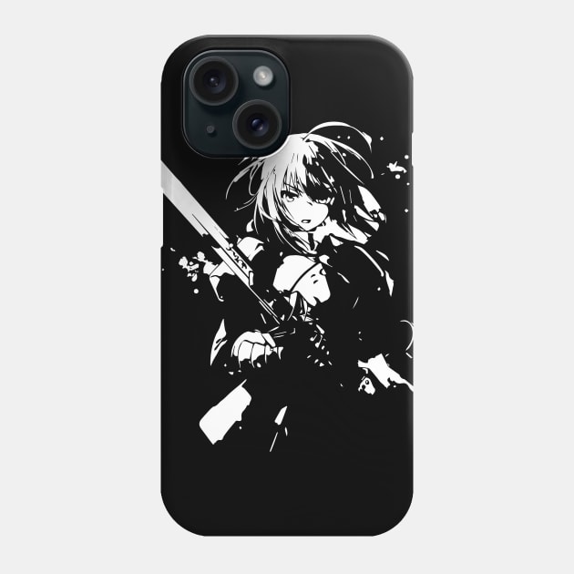 Saber Phone Case by IamValkyrie