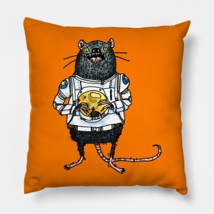 Rat Astronaut! Pillow