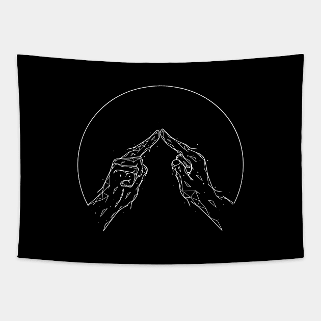 Fingers touch Tapestry by SeverV