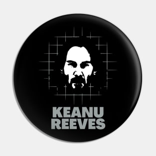 Keanu reeves -> 80s retro Pin