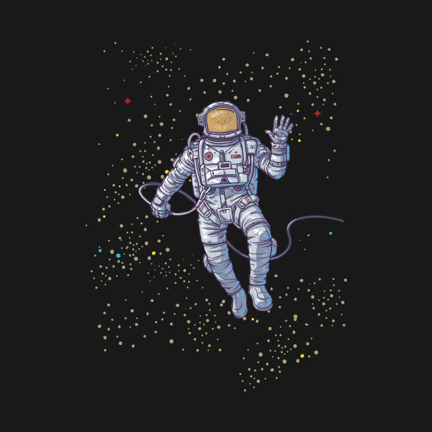 Cat Astronaut by vladocar