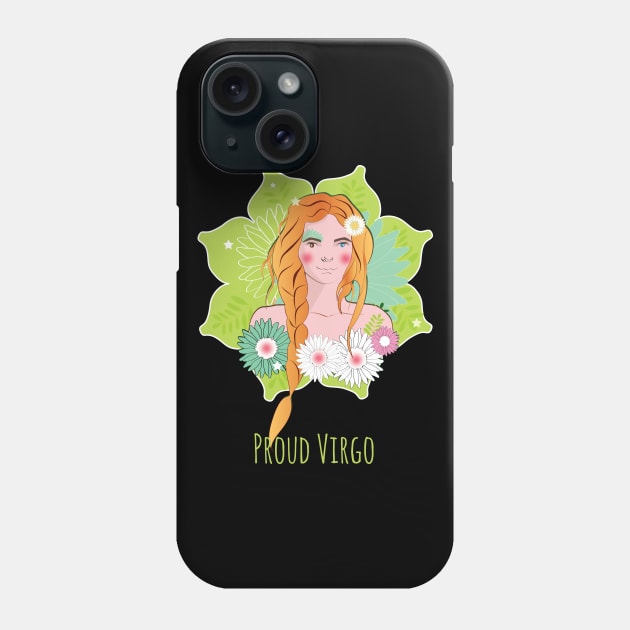 Proud Virgo Phone Case by emma17