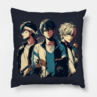 Handsome Tennis Players Anime Manga Sports Husbando Otaku Pillow