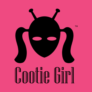 Cootie Girl   Black T-Shirt