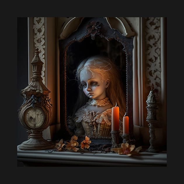 Haunted doll in a haunted house by Ghostkitty999