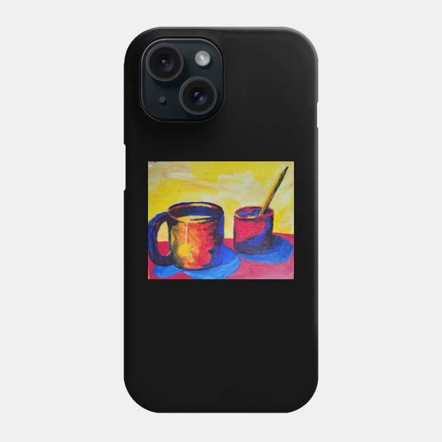 Tea, not paint water! Phone Case by RachaelAyersArnone