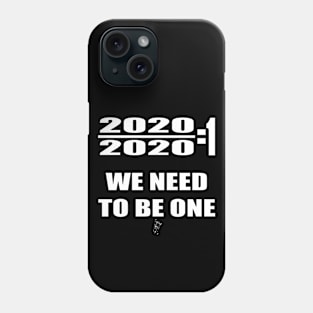 2020 DIVIDED BY 2020 = 1 by Swoot Phone Case