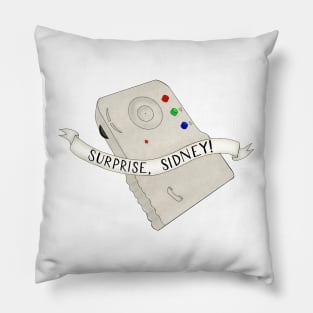 Surprise Sidney! Pillow