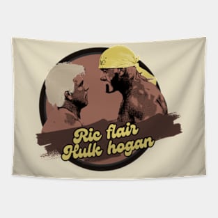 ric flair and hulk hogan epic battle Tapestry