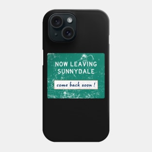 Now Leaving Sunnydale. Phone Case