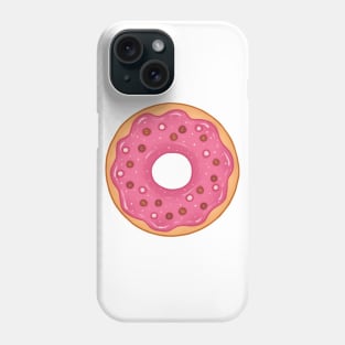 Pink Donut and Chocolate Pearls Phone Case