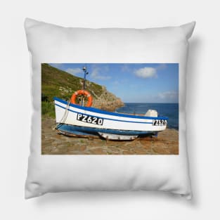 Penberth Cove, Cornwall Pillow