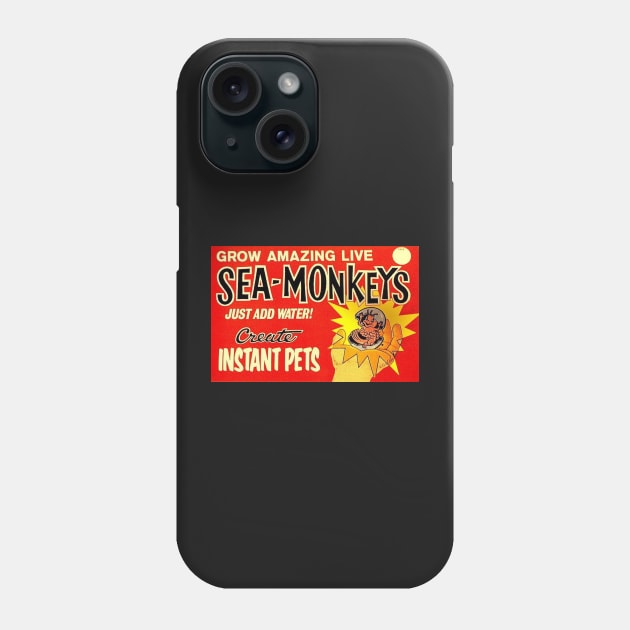 Sea Monkey Ad Phone Case by funhousejen