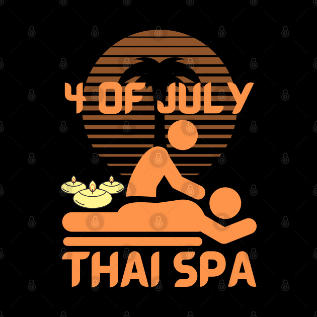 4 Of July Celebrate Thai Spa by Helen Morgan