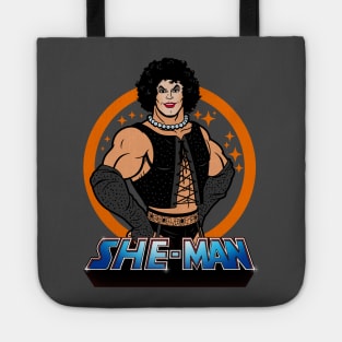 Retro Vintage Superhero Cult Classic LGBTQ Vintage Retro Movie Cartoon Mashup Tote