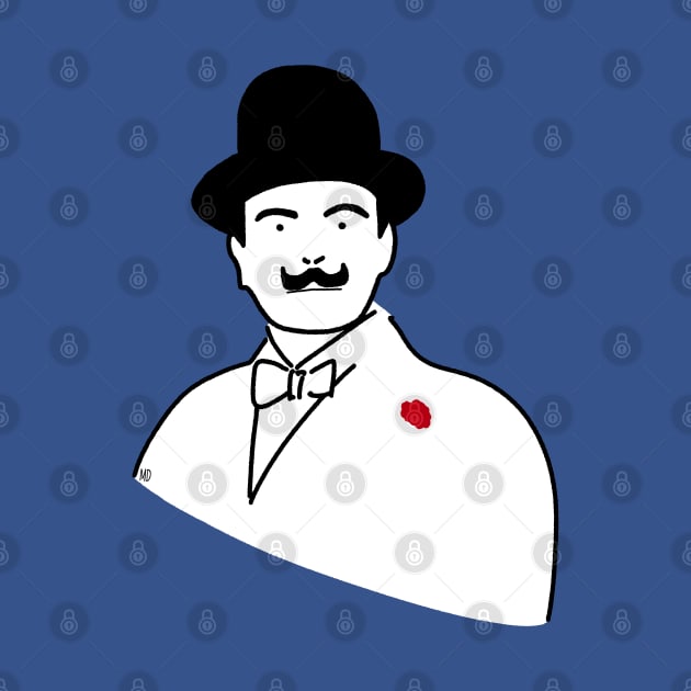 Hercule Poirot Agatha Christie by Bookishandgeeky