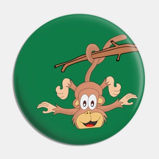 Hanging Monkey Pin