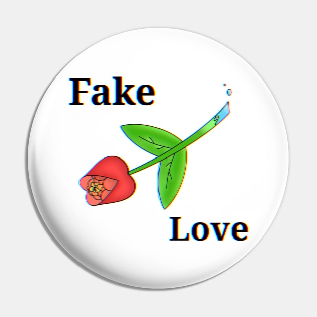 Fake Love Pin by ALPAKO