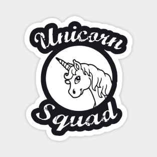 Unicorn Squad Funny Ladies Team Bridesmaids Dance T Shirts Magnet