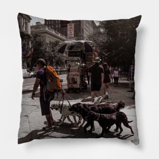 Dog Sitter, Manhattan, NYC Pillow