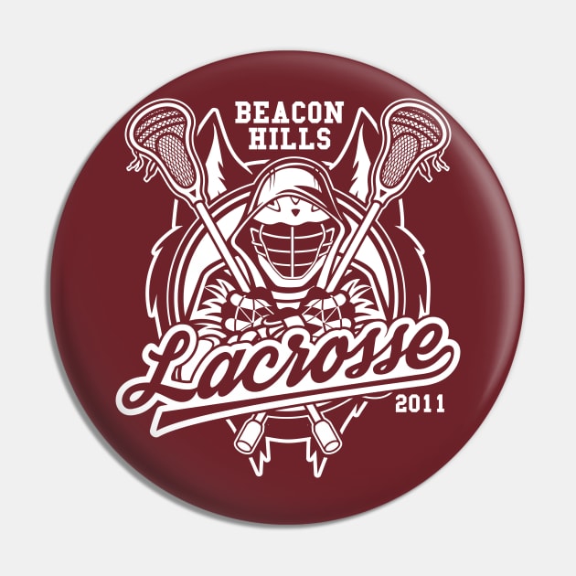 Beacon Hills 2011 Stilinski 24 Lacrosse Pin by TEEWEB