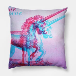 Monoceros Licorne Glitch Ver. Pillow