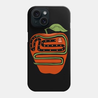 Apple Worm | Tunnel Vision Phone Case