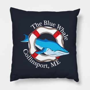 The Blue Whale (Dark Shadows 60's TV show) Pillow