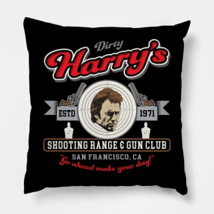 Dirty Harry's Shooting Range Pillow