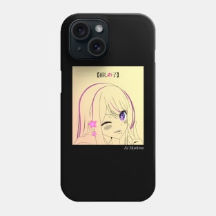 Ai hoshino v2 - oshi no ko Phone Case