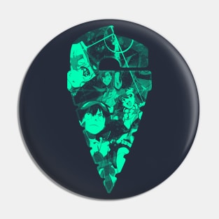 Pierce the Sky! (green) Pin