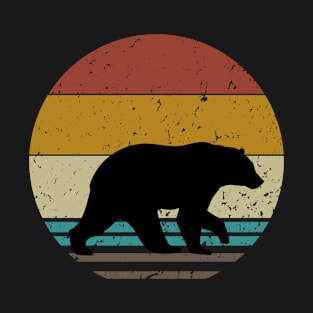 Bear Sunset Shirt / Bear Shirt / Bears Gifts / Bear Lover Gift / Retro Vintage / Animal Lovers / Grizzly Bear / Panda Polar Tank Top Hoodie T-Shirt