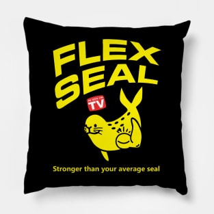 As Seen On TV Flex Seal Stronger Than Your Average Seal Pillow