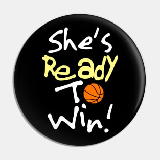 She's Ready To Win! Pin