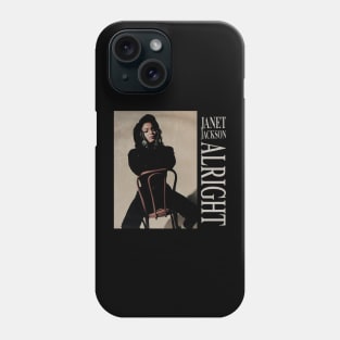 Janet /// 80s Aesthetic Retro Fan Design Phone Case