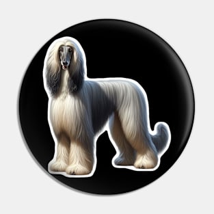 Afghan Hound Pin