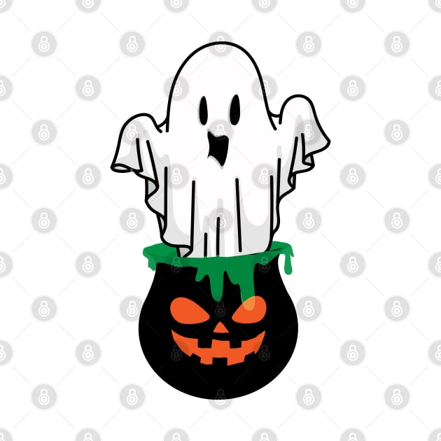 Cooking Pot Ghost by IstoriaDesign