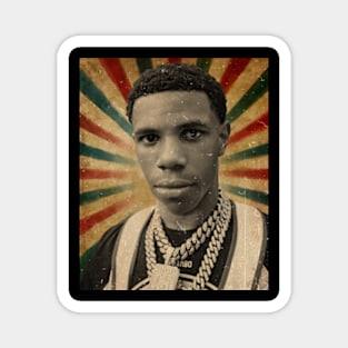 A boogie wit da hoodie - Photo Vintage Style Magnet