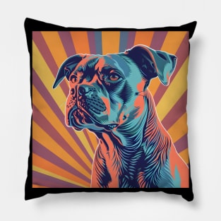 American Water Spaniel in 80's Pillow