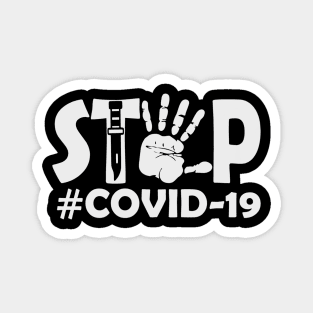 STOP COVID 19 Magnet