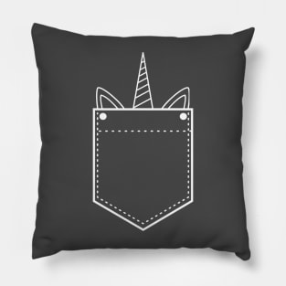 Pocket Unicorn Pillow