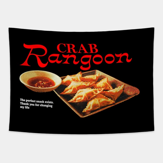 Crab Rangoon Tapestry by Travis ★★★★★