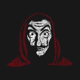 Money Heist Hand Draw T-Shirt