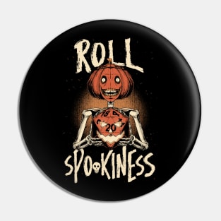 RPG Halloween - Roll Spookiness Pin