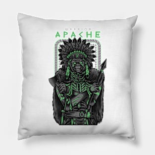 Apache Warrior Pillow