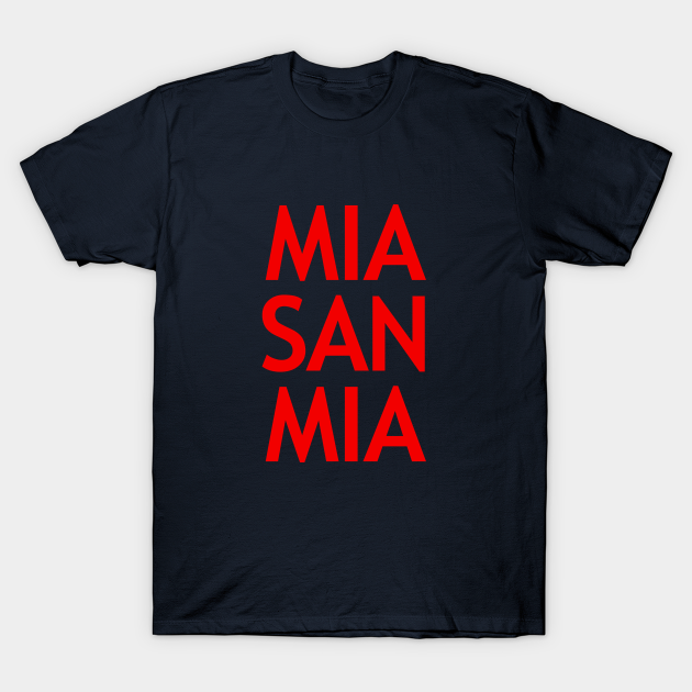 Discover Mia San Mia Red - Mia San Mia - T-Shirt