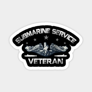 Submarine Veteran Shirt Submariner Veteran - Gift for Veterans Day 4th of July or Patriotic Memorial Day Magnet